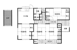 小林市 細野(小林駅 ) | 平屋建 4DK | 250万 小林市 細野(小林駅 ) | 平屋建 4DK | 250万