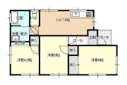 YS住宅 | 南小校区｜3ＤＫ｜４.5万円